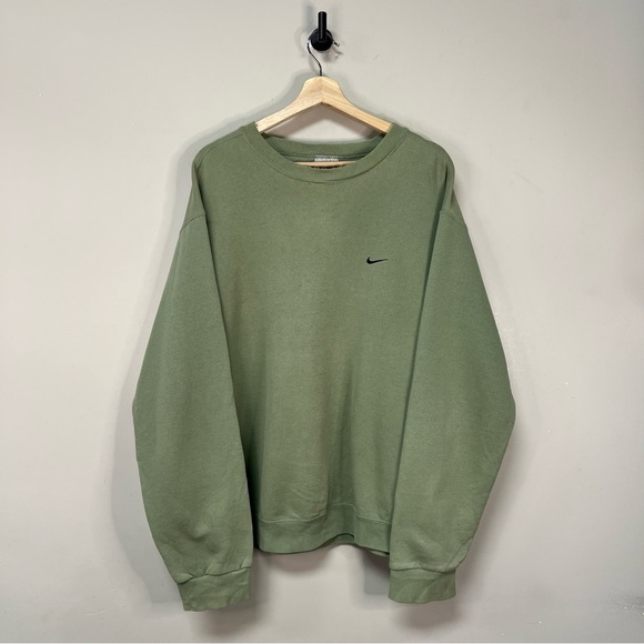 Nike Other - Vintage 90s Pistachio Nike Crewneck
